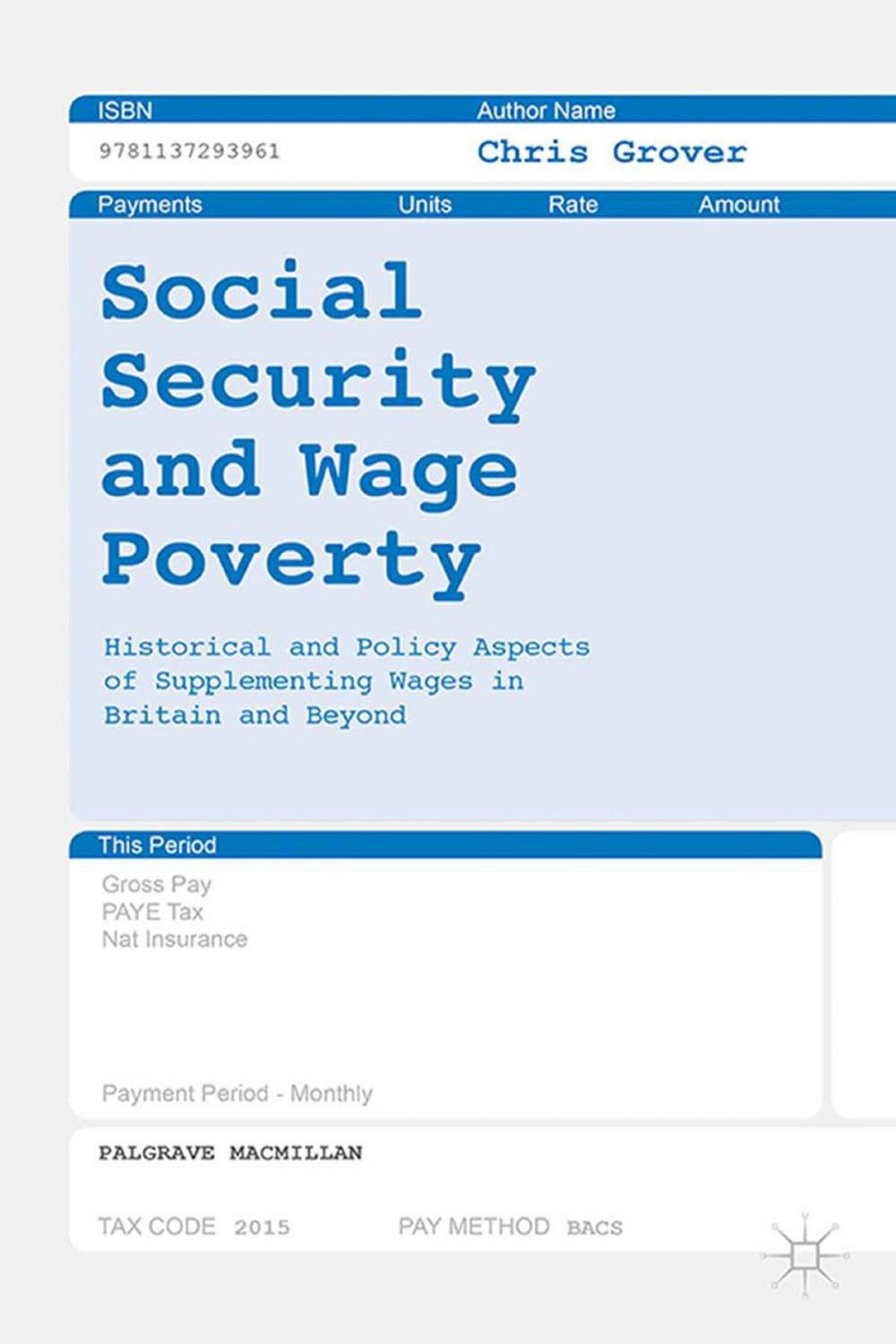 Big bigCover of Social Security and Wage Poverty