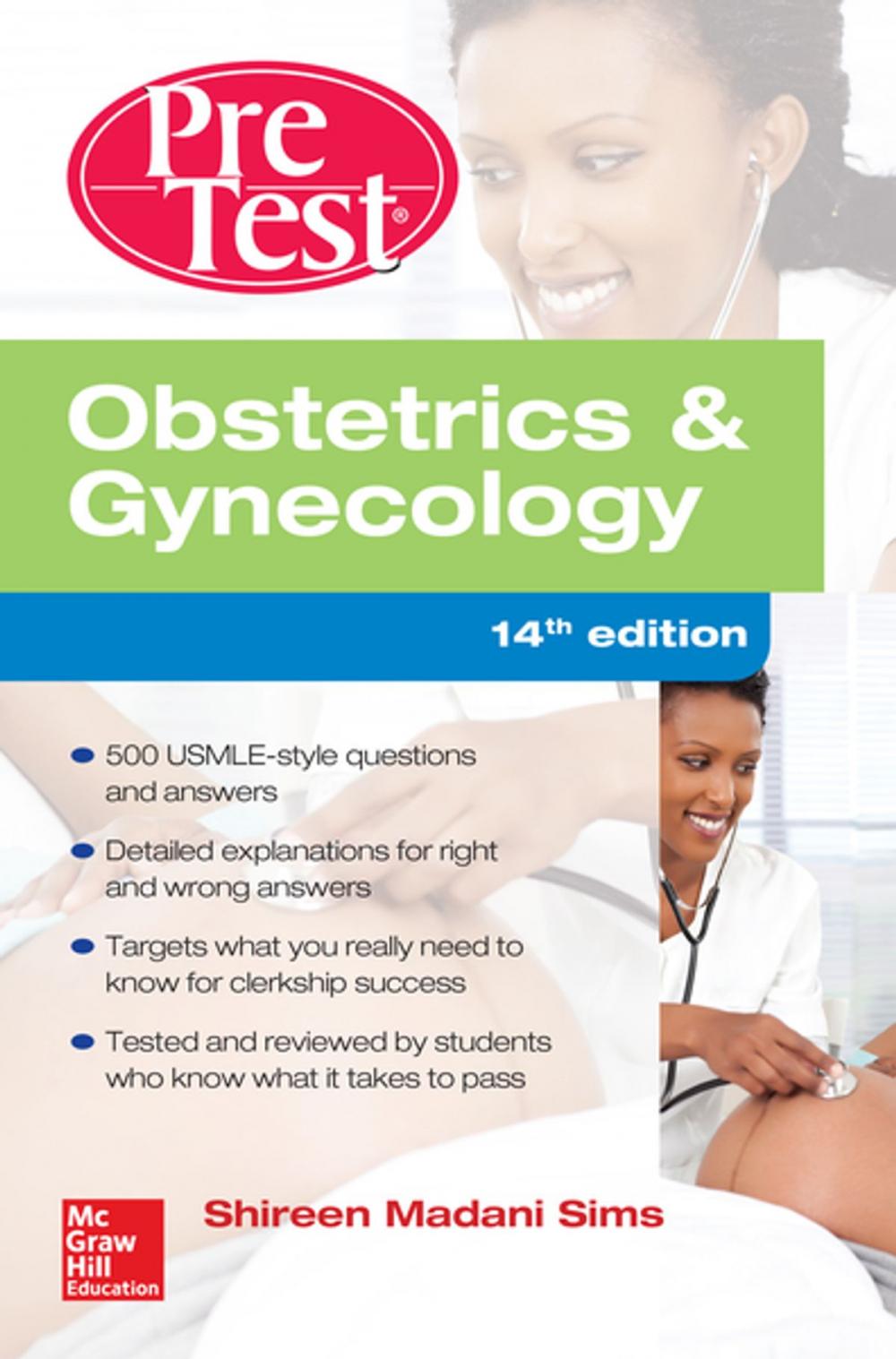 Big bigCover of Obstetrics And Gynecology PreTest Self-Assessment And Review, 14th Edition