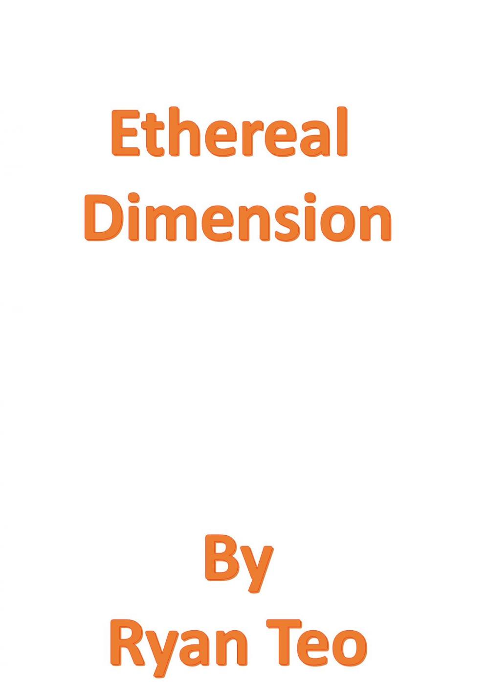 Big bigCover of Ethereal Dimension