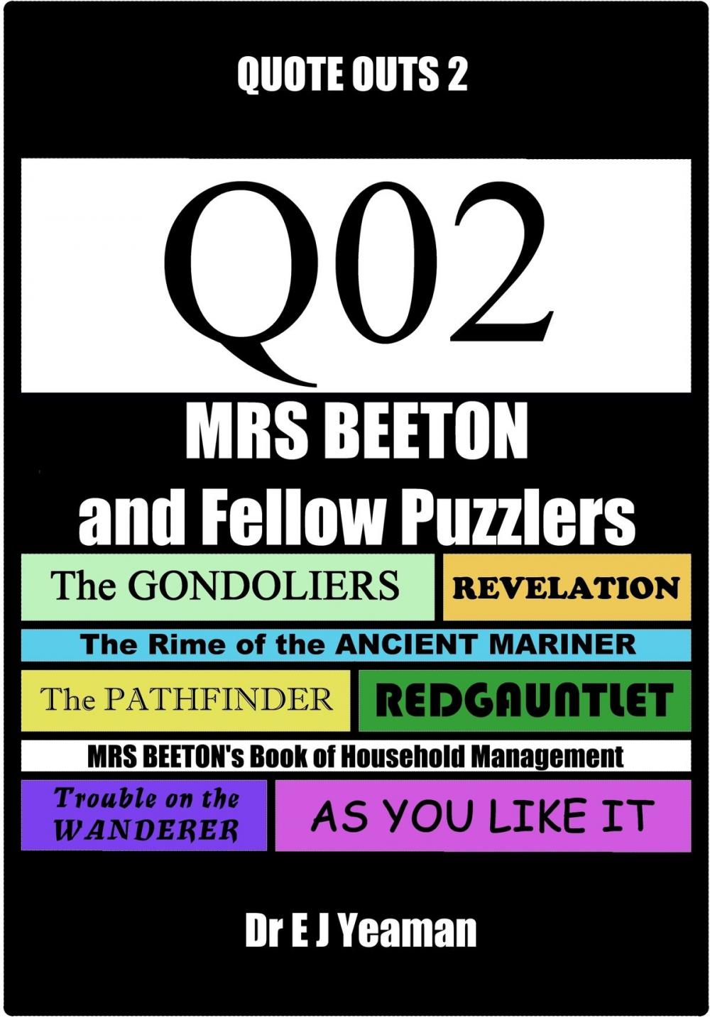 Big bigCover of Mrs Beeton and Fellow Puzzlers (Quote-Outs 2)