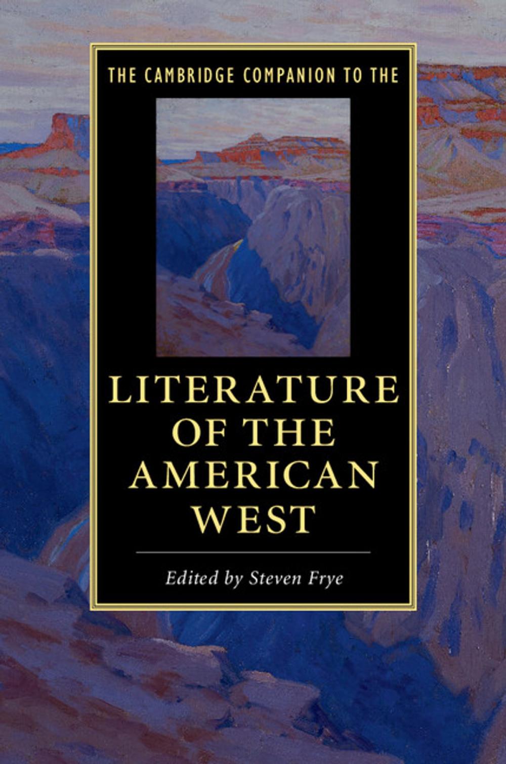 Big bigCover of The Cambridge Companion to the Literature of the American West