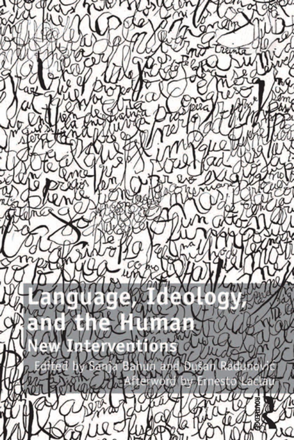 Big bigCover of Language, Ideology, and the Human