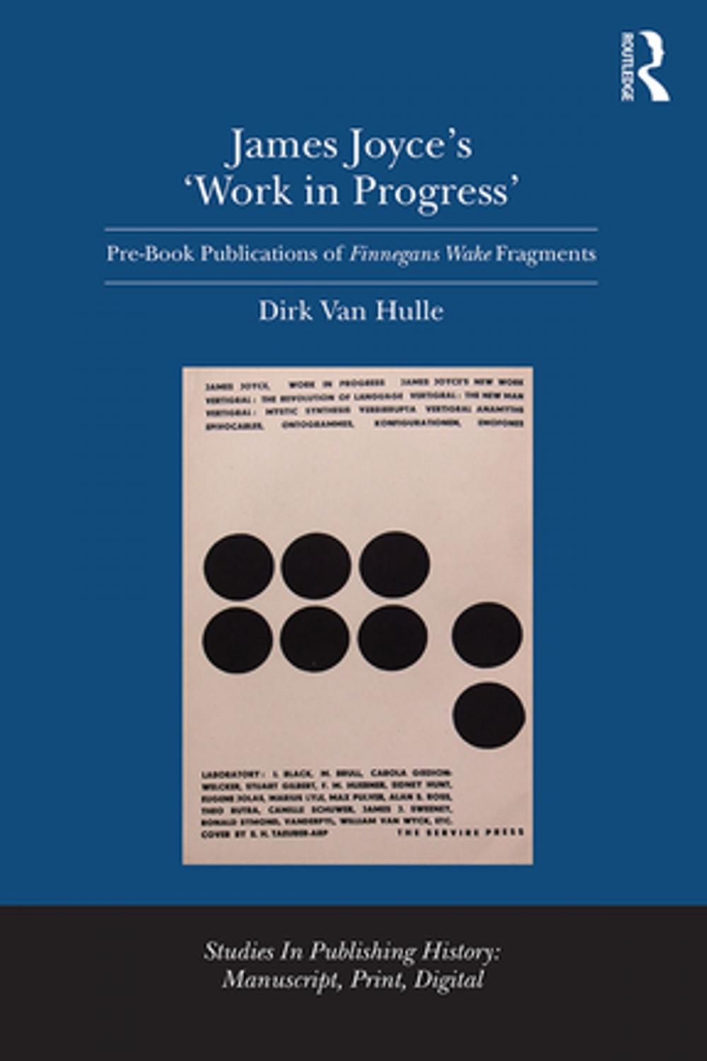 Big bigCover of James Joyce's 'Work in Progress'