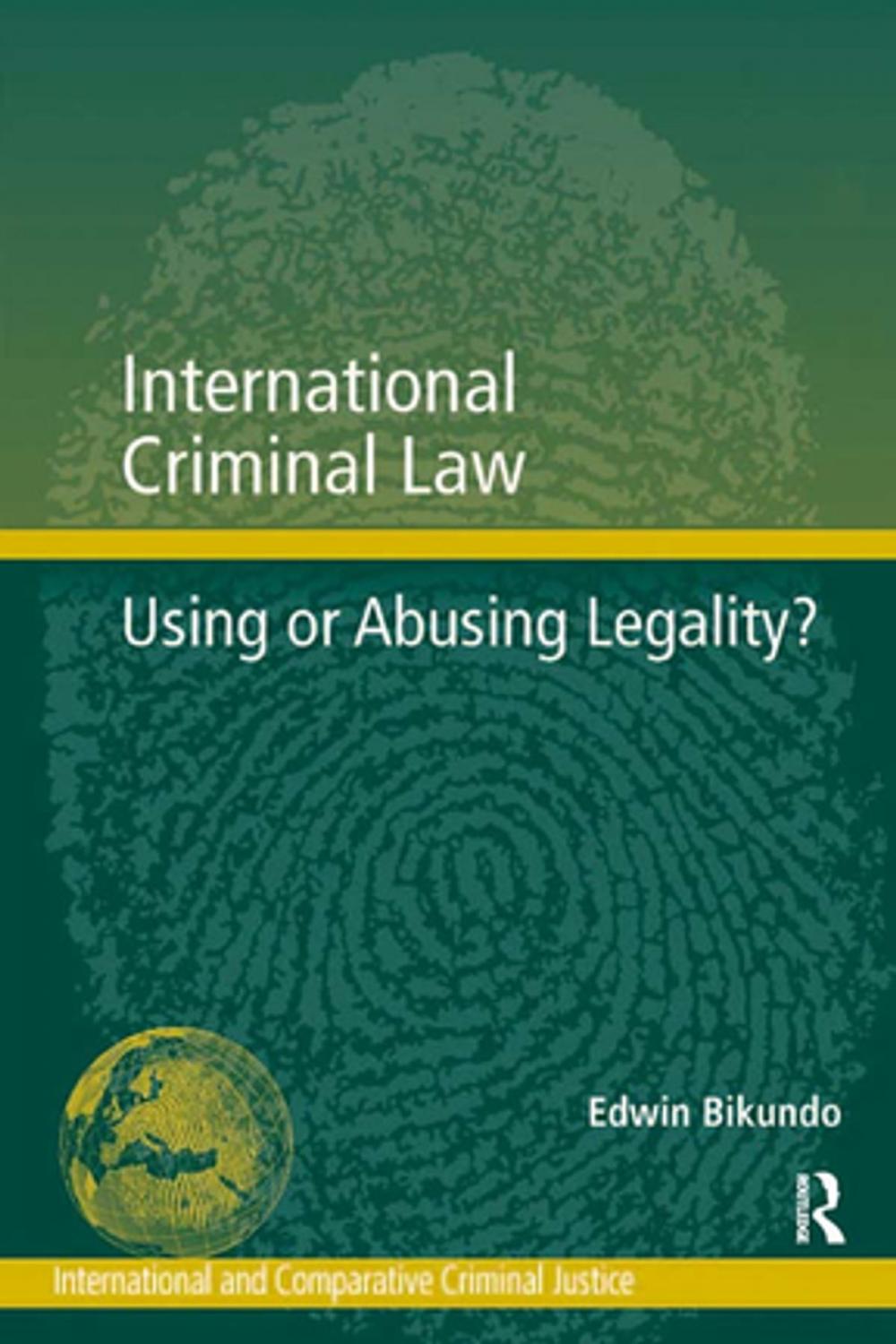 Big bigCover of International Criminal Law