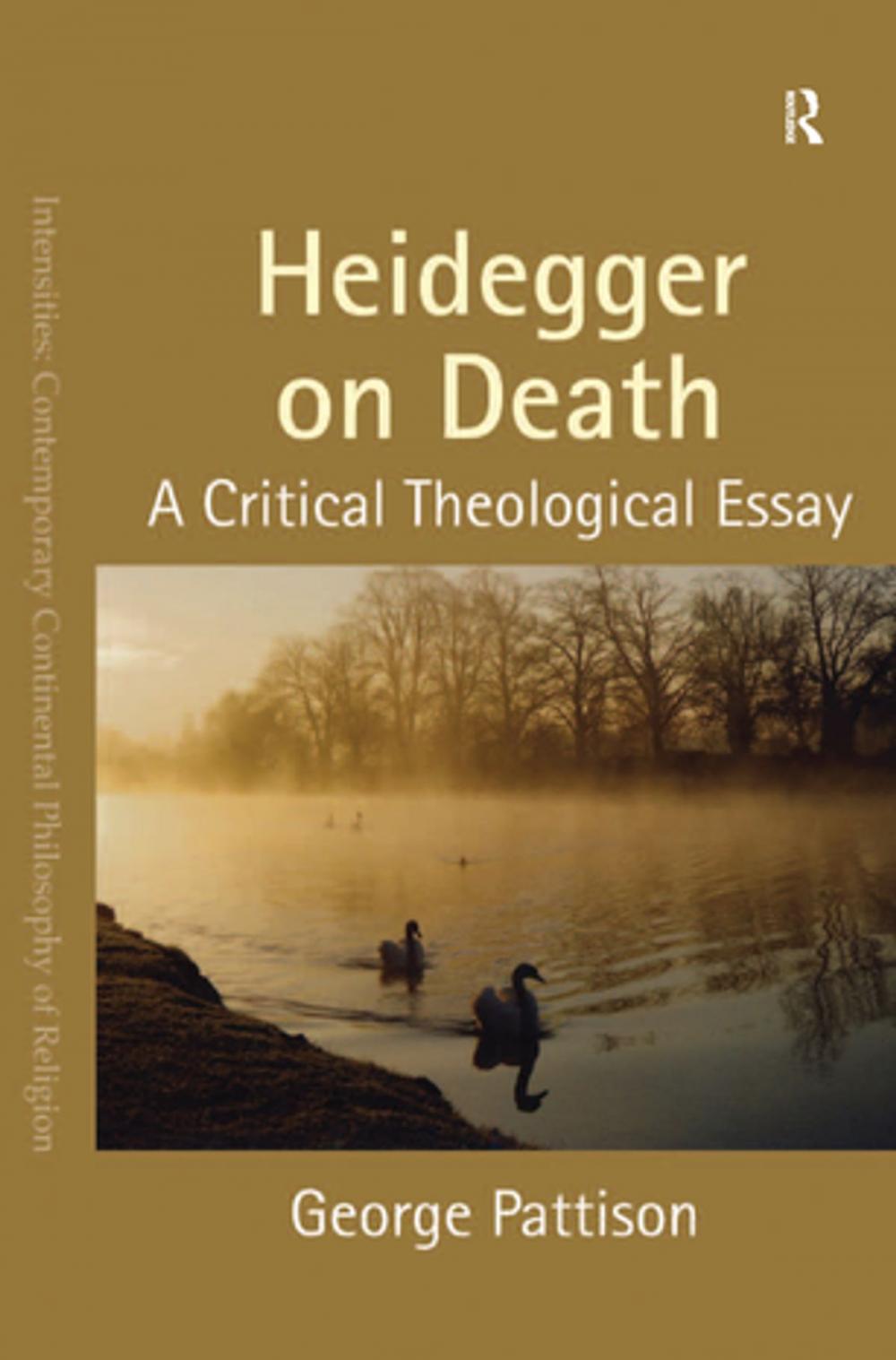 Big bigCover of Heidegger on Death