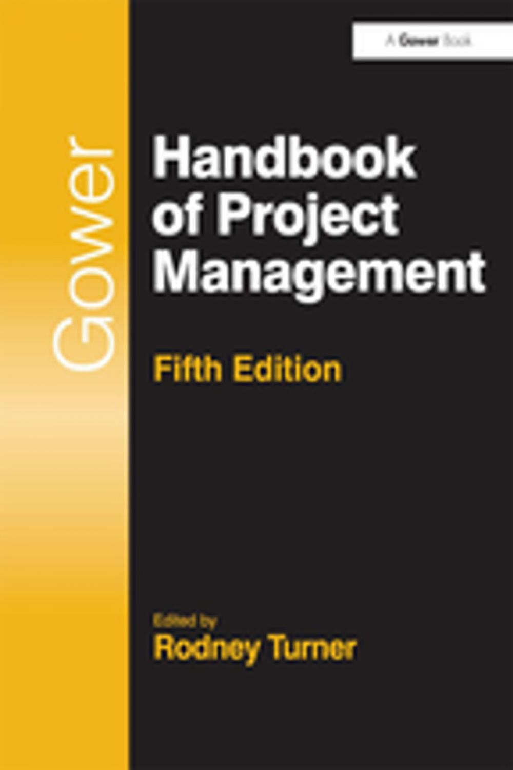 Big bigCover of Gower Handbook of Project Management