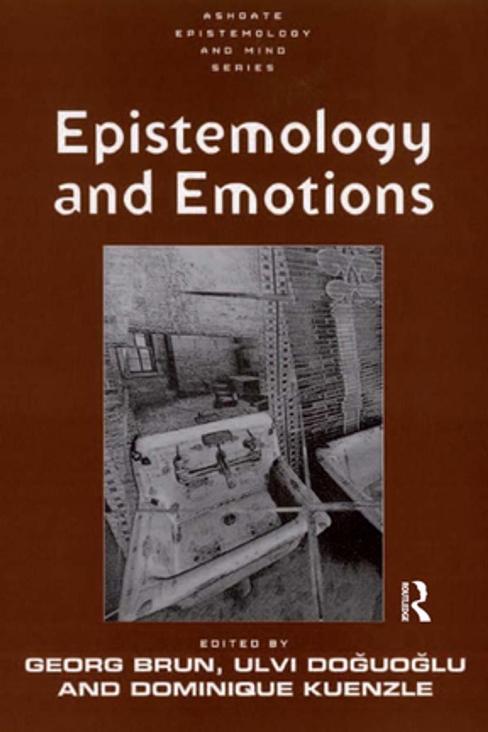 Big bigCover of Epistemology and Emotions