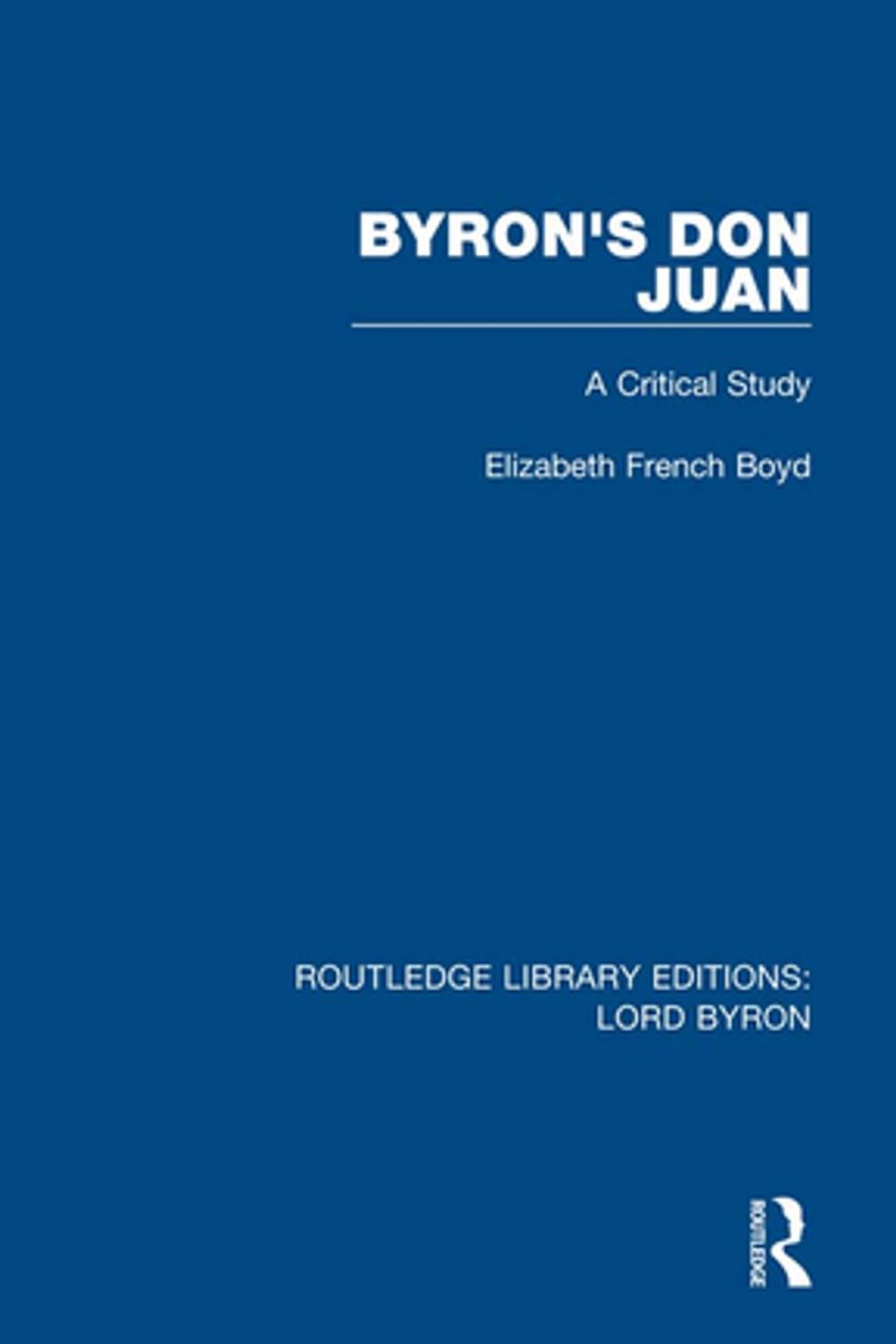 Big bigCover of Byron's Don Juan