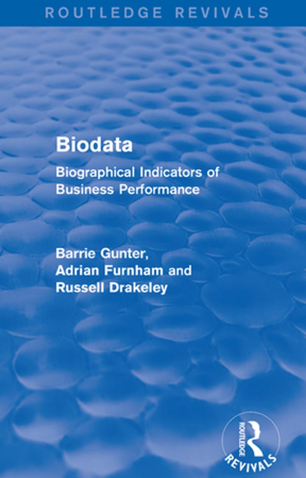 Big bigCover of Biodata (Routledge Revivals)