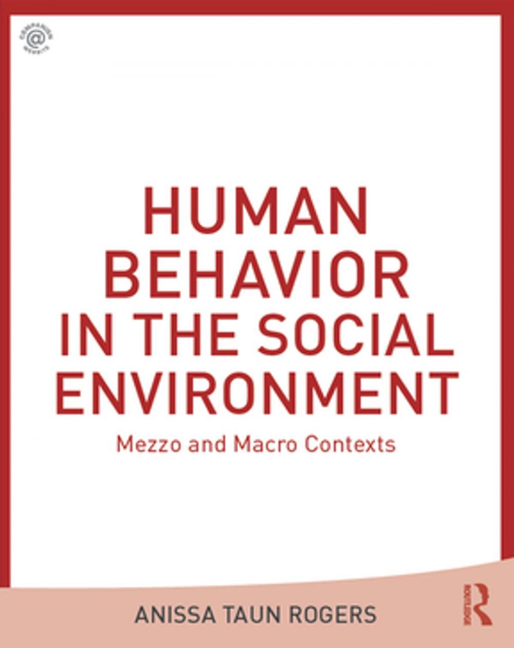 Big bigCover of Human Behavior in the Social Environment