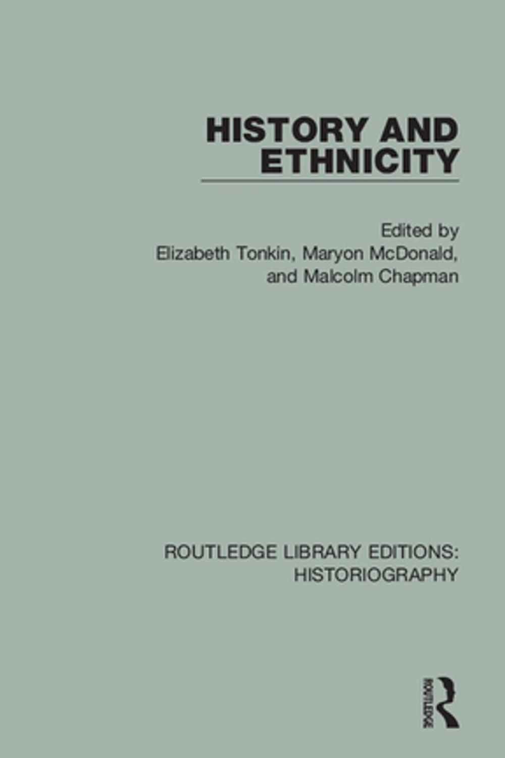 Big bigCover of History and Ethnicity