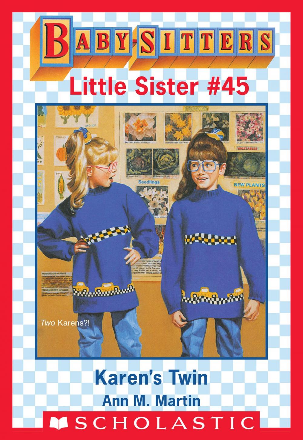 Big bigCover of Karen's Twin (Baby-Sitters Little Sister #45)