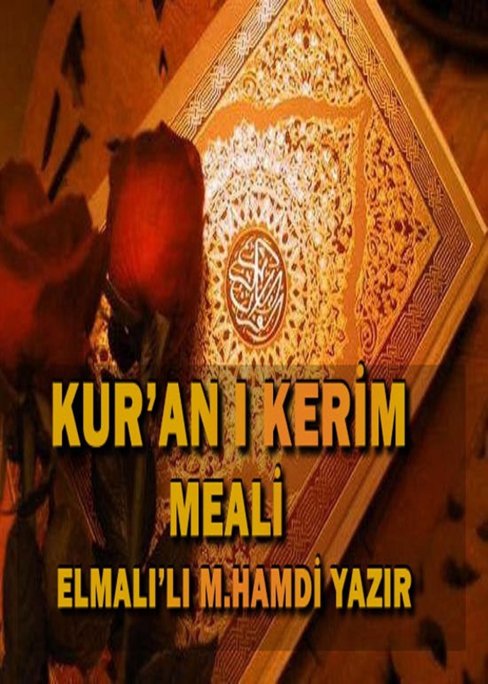 Big bigCover of Kur'an-ı Kerim Meali