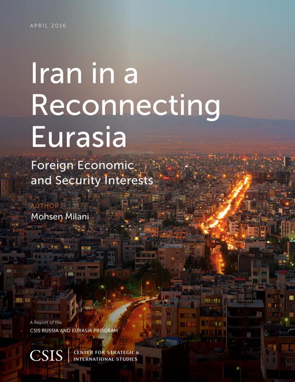 Big bigCover of Iran in a Reconnecting Eurasia