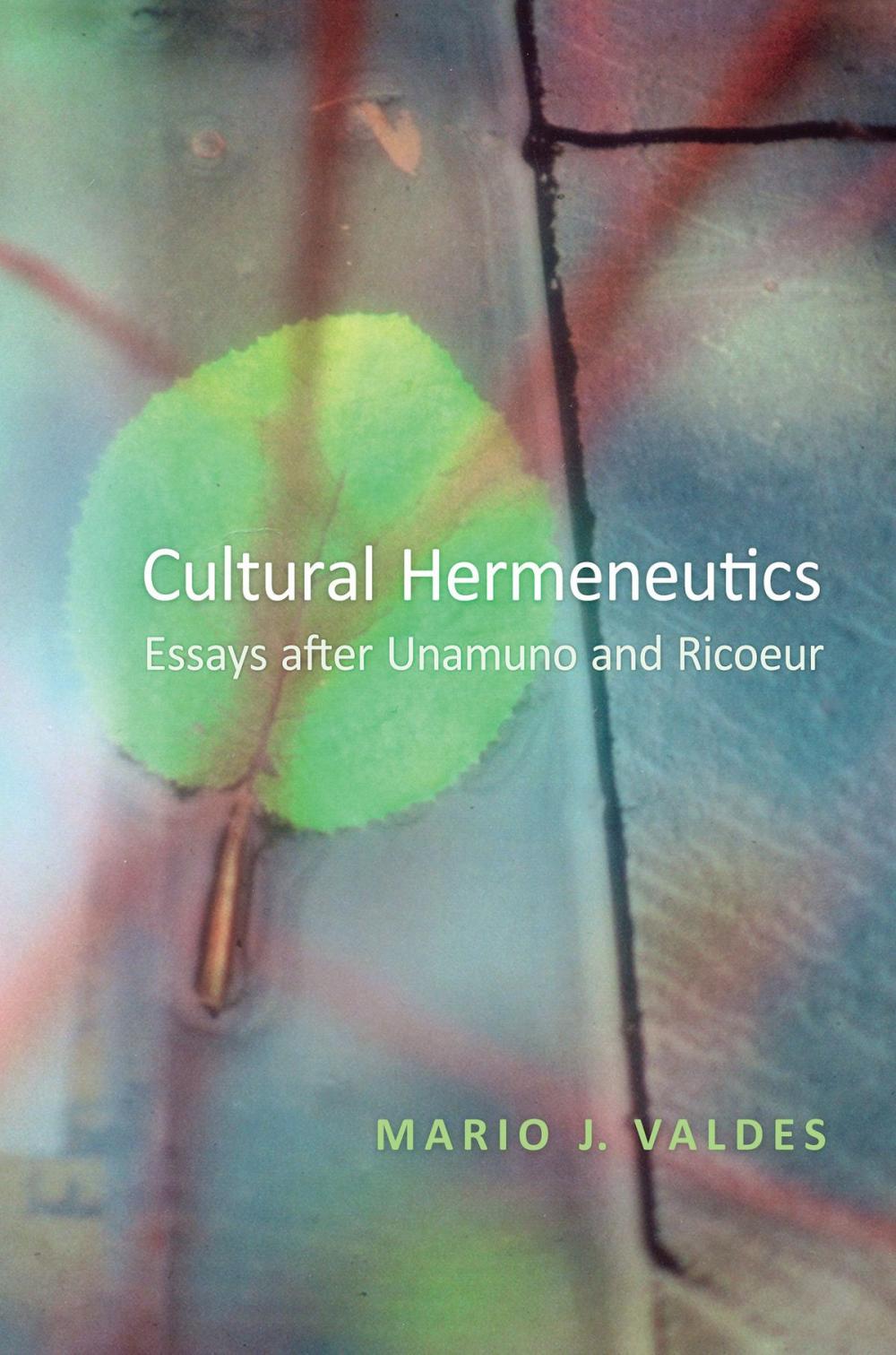 Big bigCover of Cultural Hermeneutics