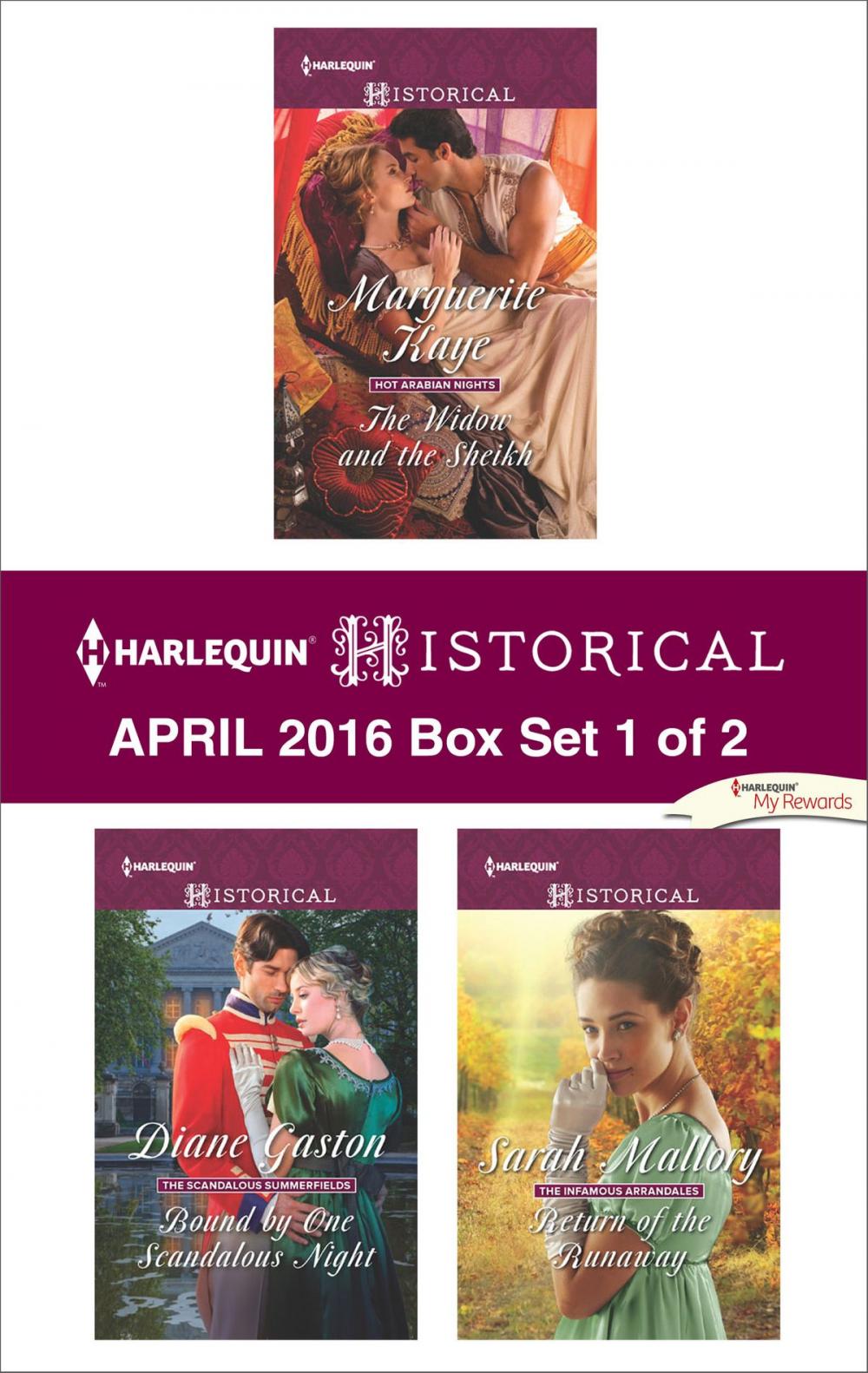 Big bigCover of Harlequin Historical April 2016 - Box Set 1 of 2