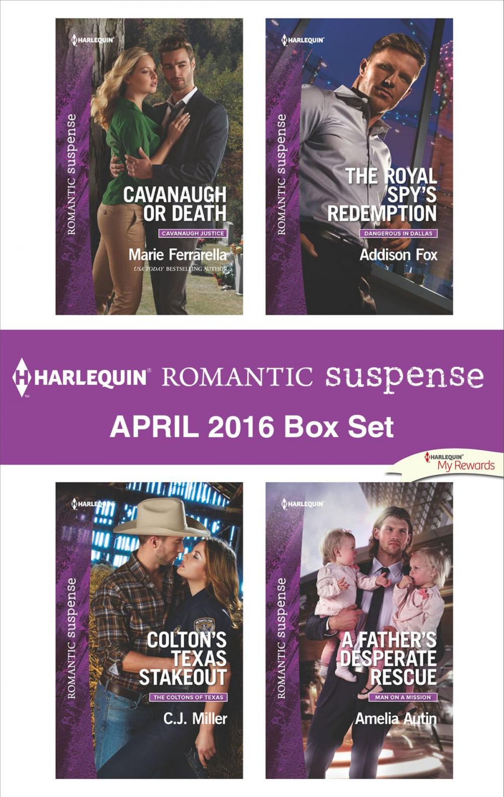 Big bigCover of Harlequin Romantic Suspense April 2016 Box Set