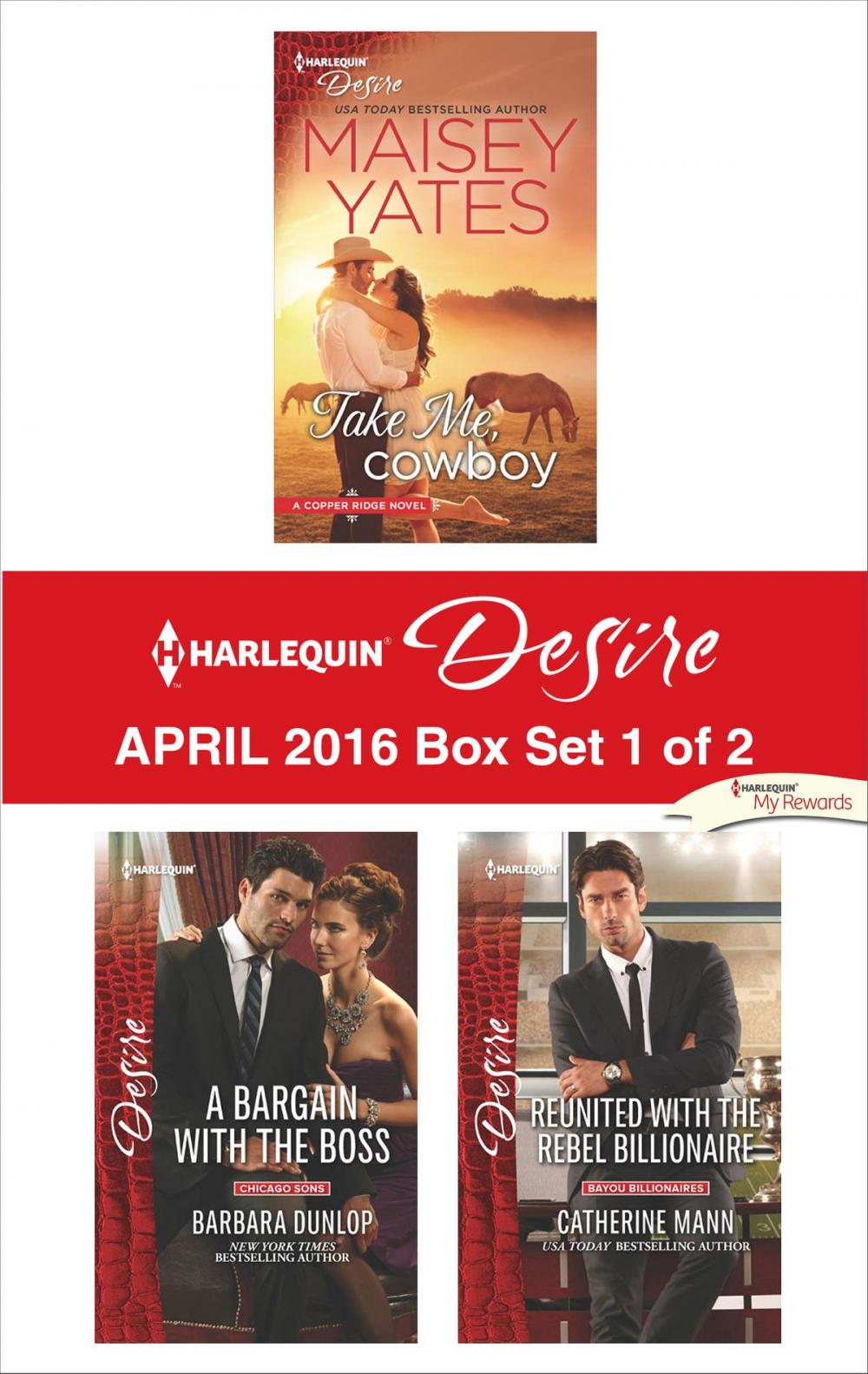 Big bigCover of Harlequin Desire April 2016 - Box Set 1 of 2