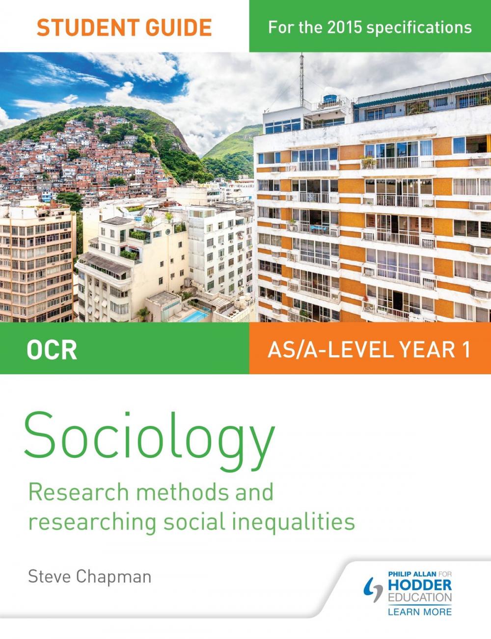 Big bigCover of OCR A Level Sociology Student Guide 2: Researching and understanding social inequalities