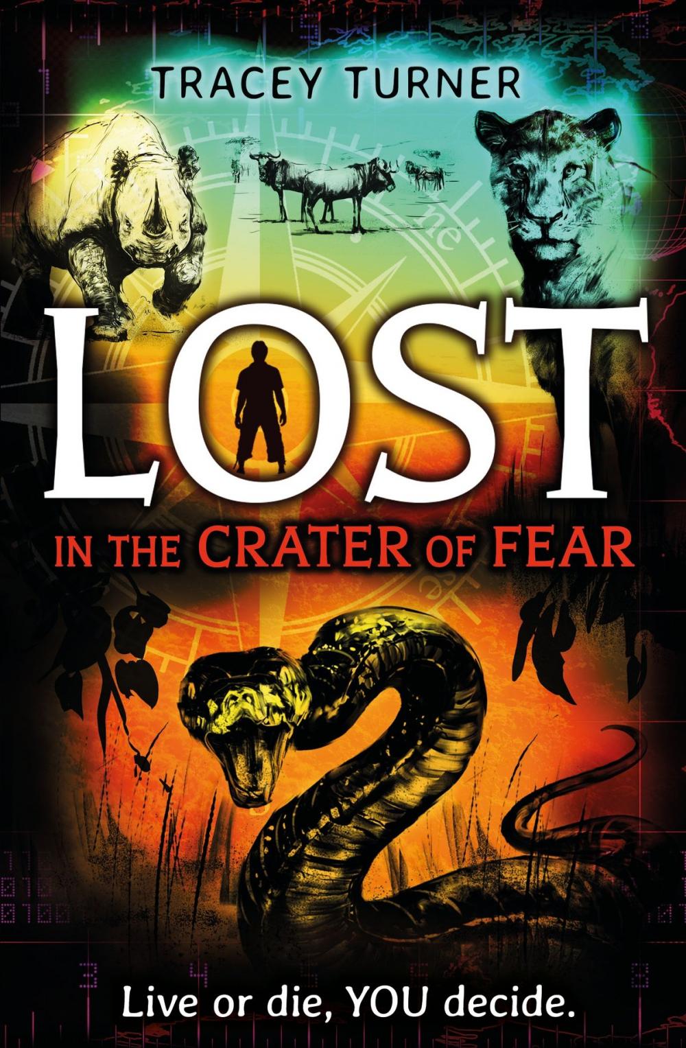 Big bigCover of Lost... In the Crater of Fear