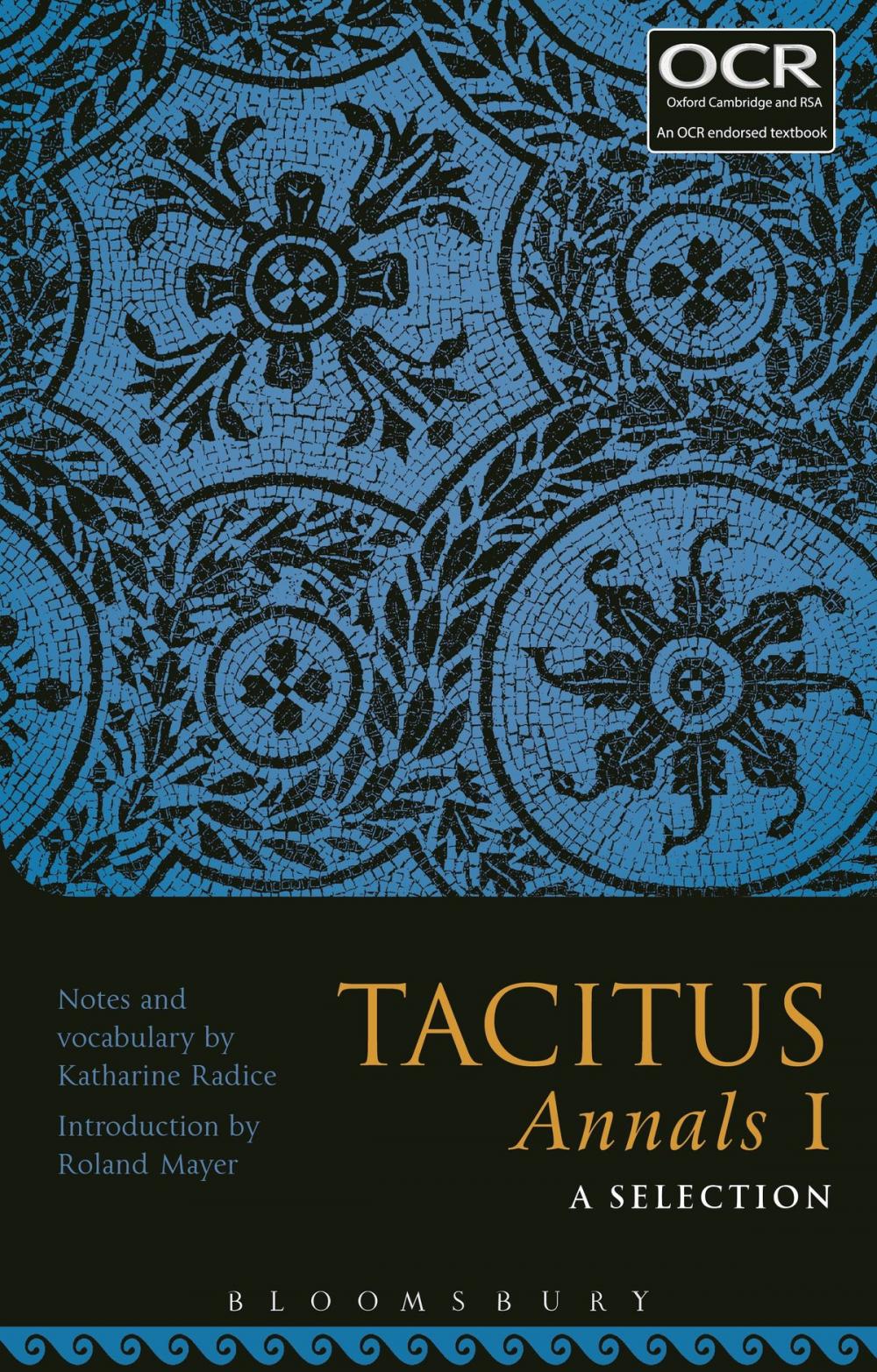 Big bigCover of Tacitus Annals I: A Selection