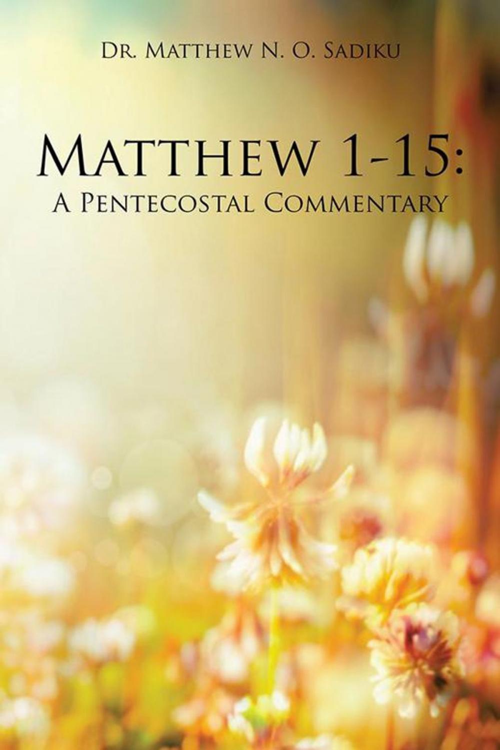 Big bigCover of Matthew 1-15: