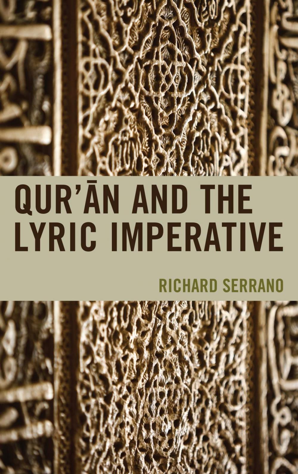 Big bigCover of Qur'an and the Lyric Imperative