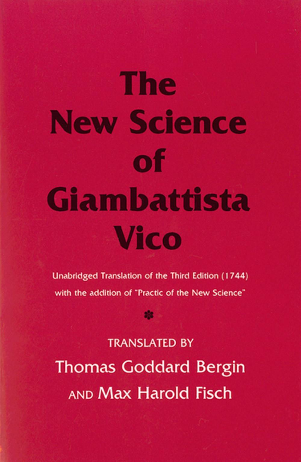 Big bigCover of The New Science of Giambattista Vico