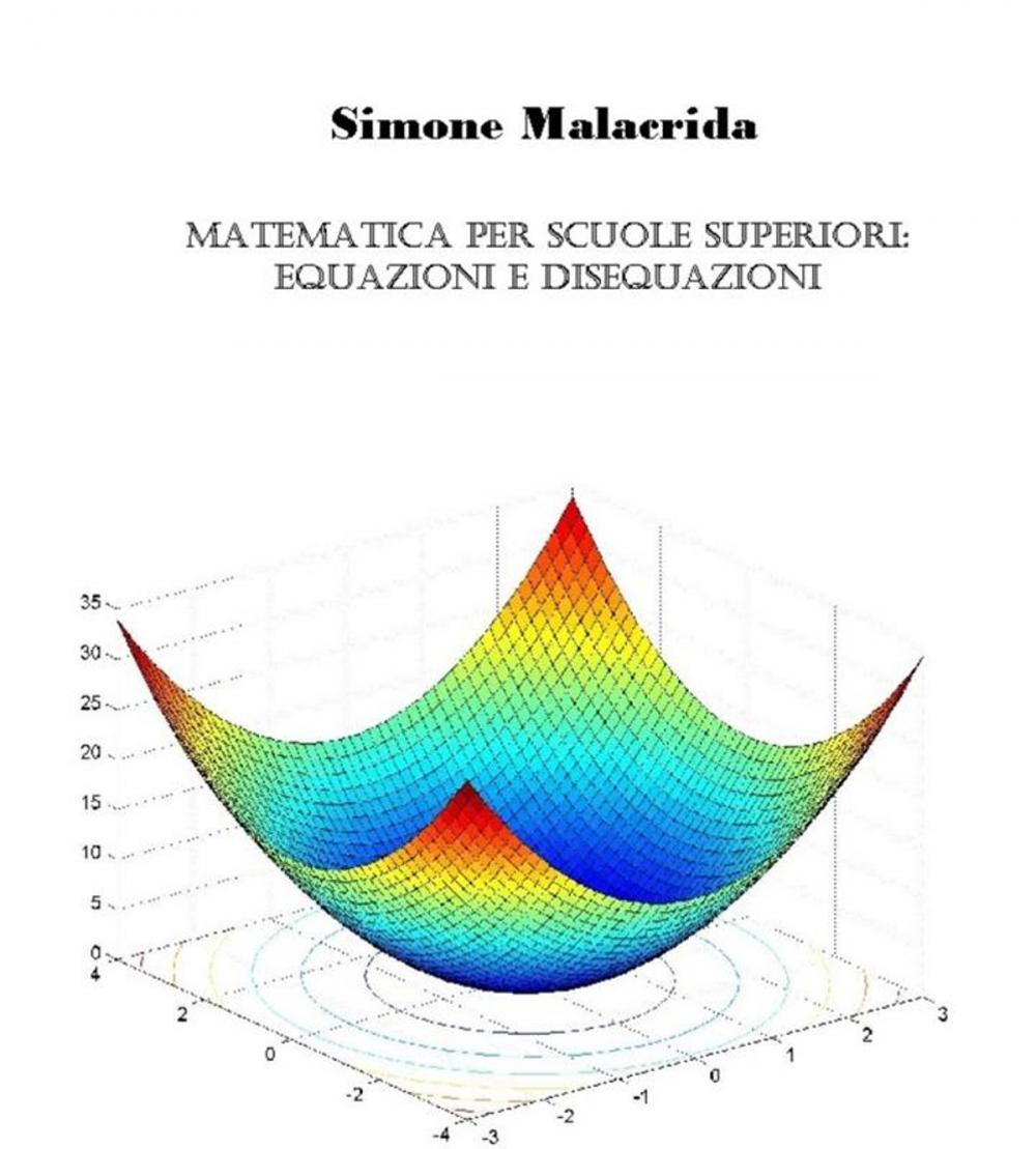 Big bigCover of Matematica: equazioni e disequazioni