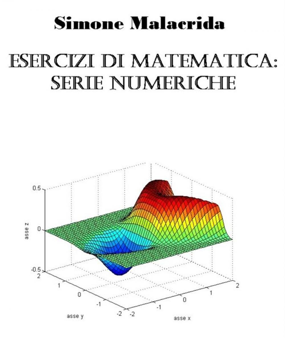 Big bigCover of Esercizi di matematica: serie numeriche