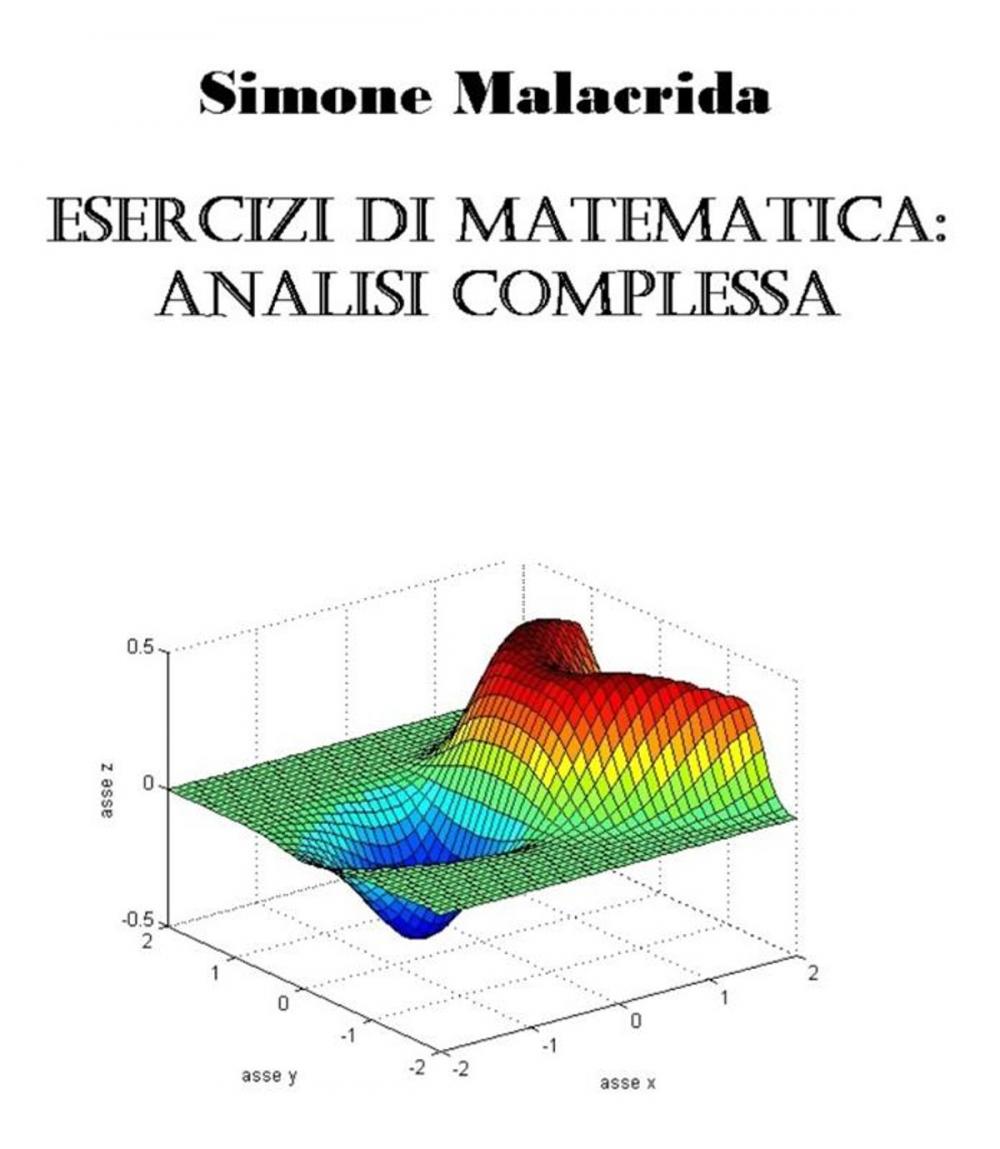 Big bigCover of Esercizi di matematica: analisi complessa