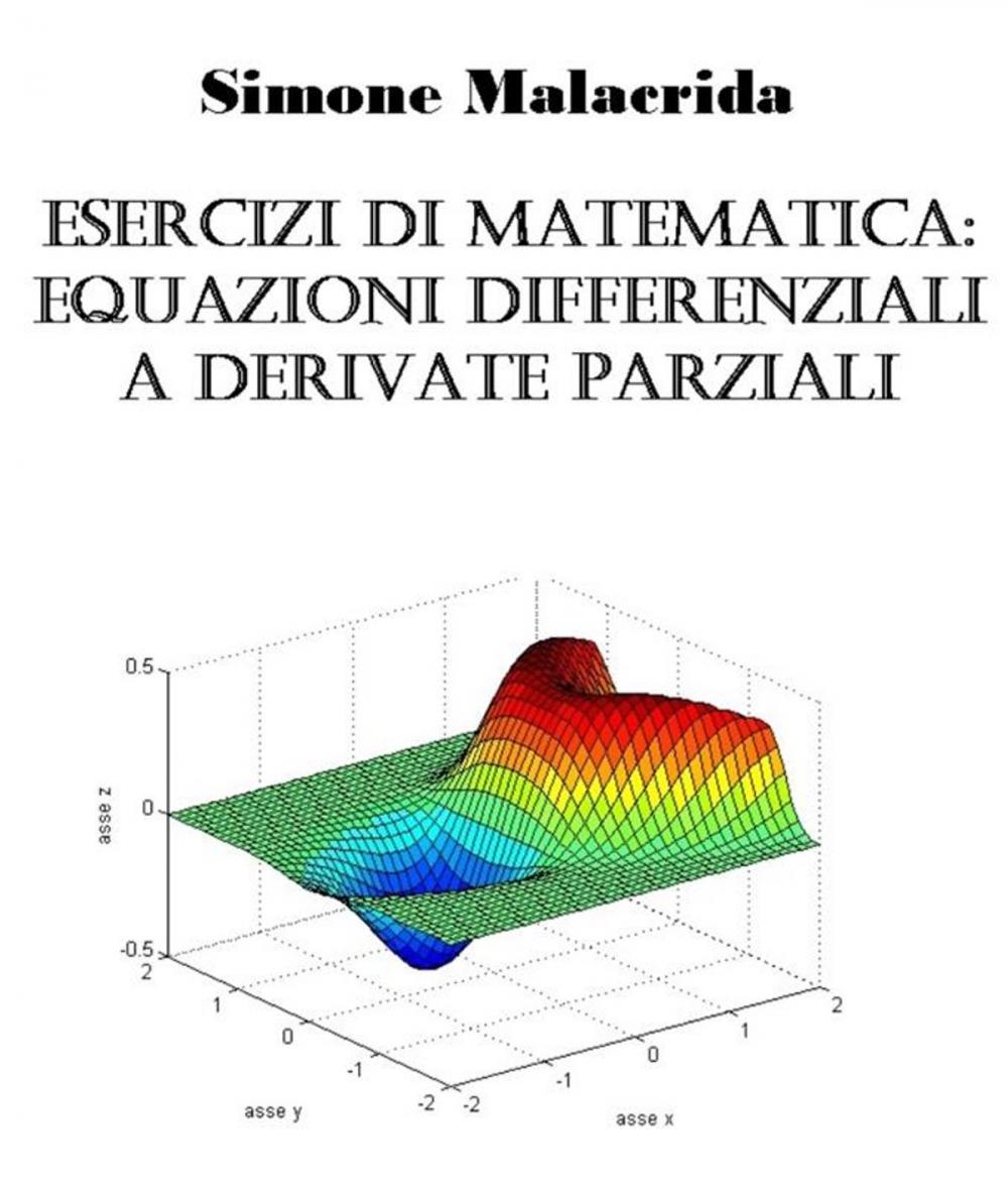 Big bigCover of Esercizi di matematica: equazioni differenziali a derivate parziali