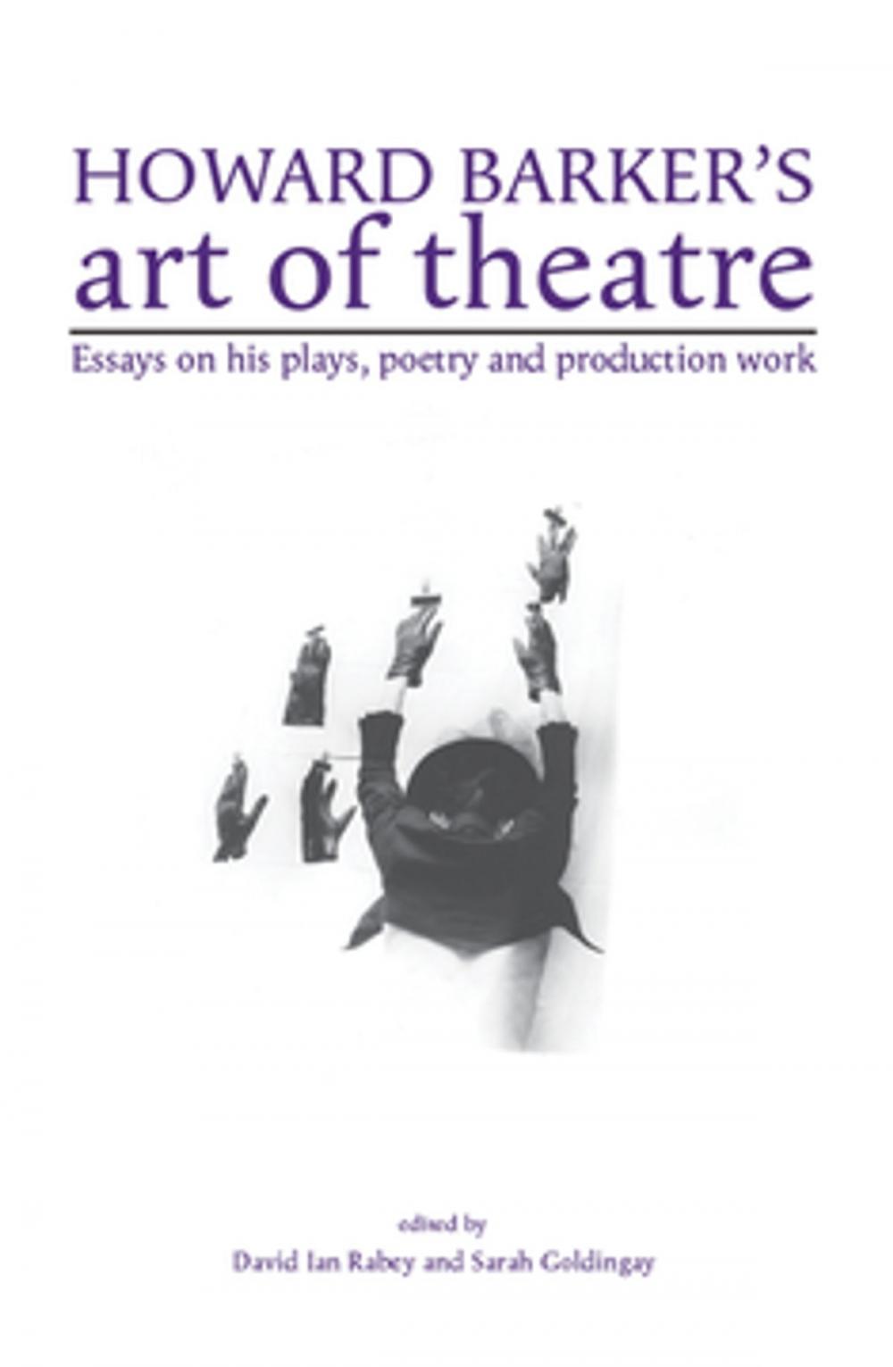 Big bigCover of Howard Barker's art of theatre