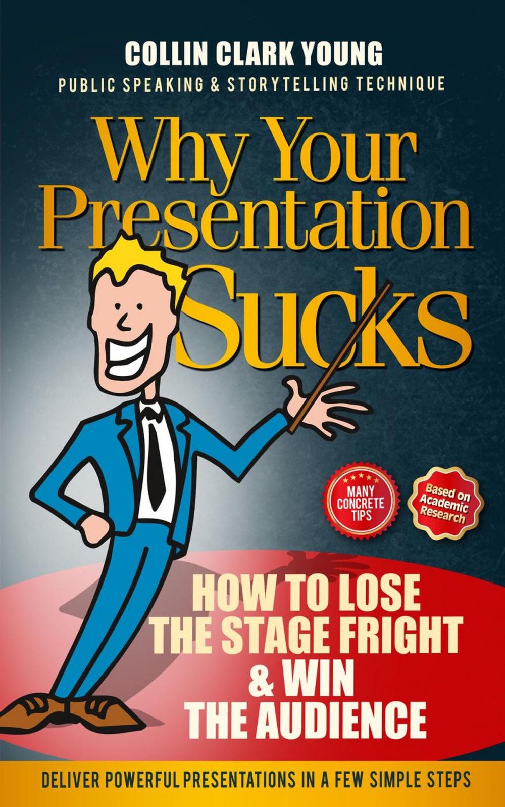 Big bigCover of Why Your Presentation Sucks - How to Lose the Stage Fright & Win