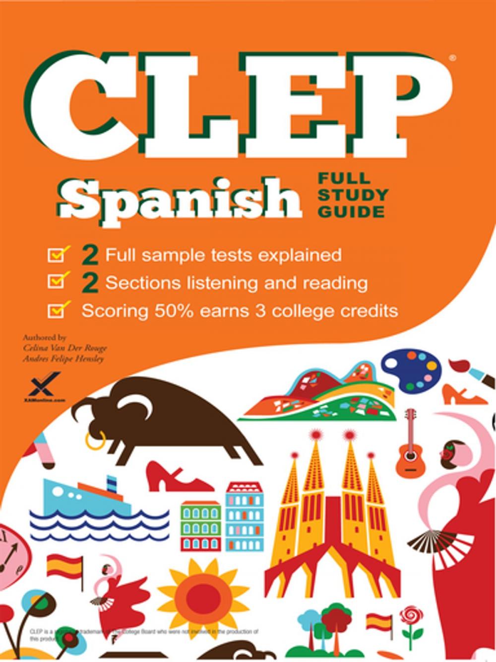 Big bigCover of CLEP Spanish 2017