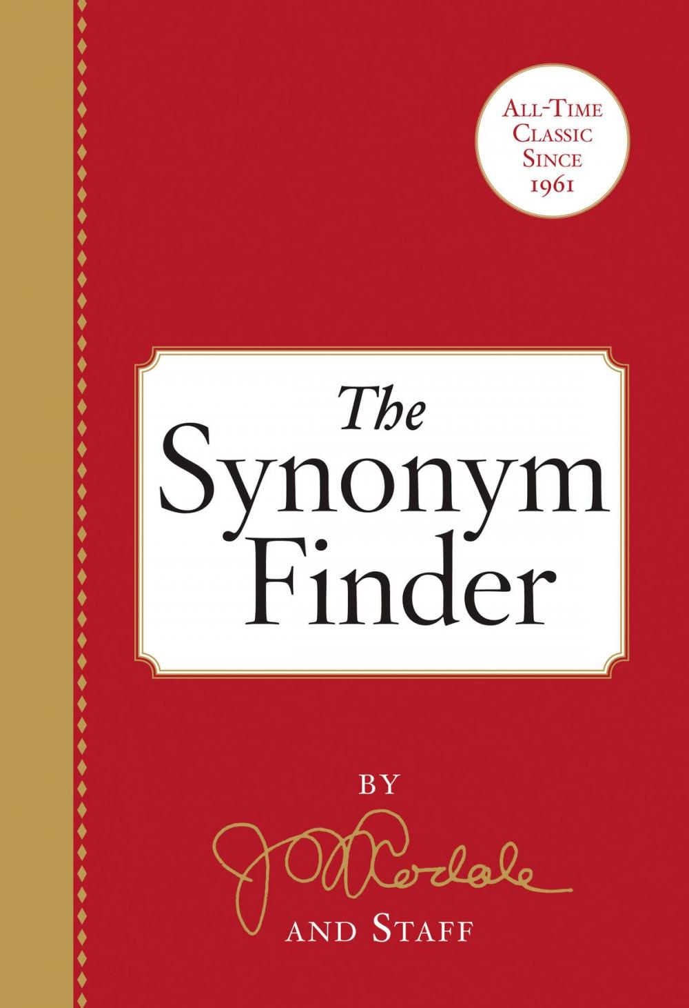 Big bigCover of The Synonym Finder