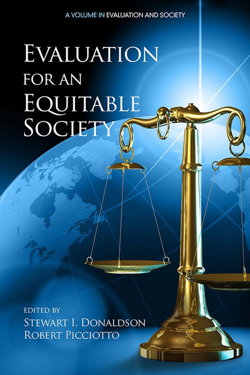 Big bigCover of Evaluation for an Equitable Society