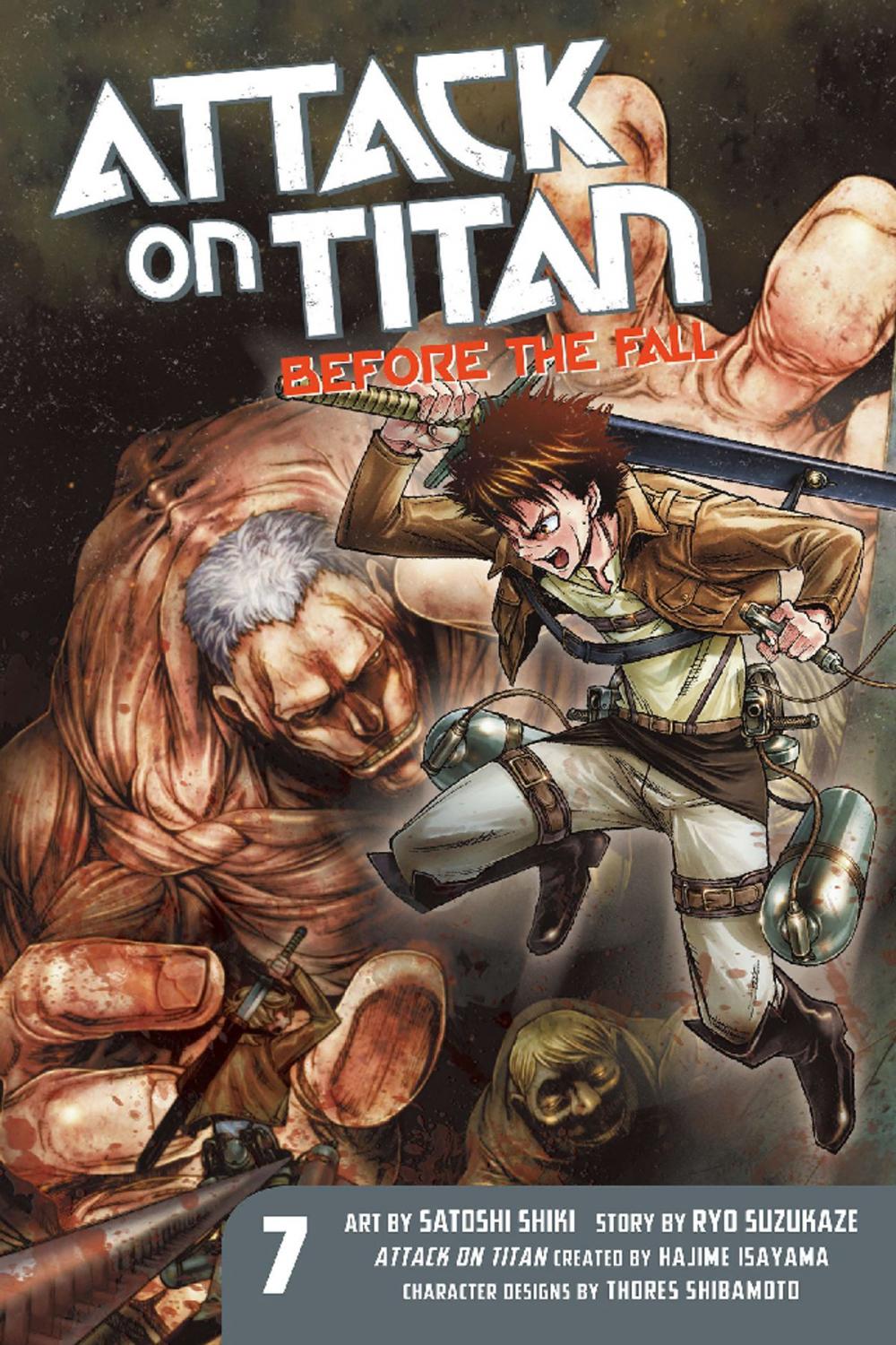 Big bigCover of Attack on Titan: Before the Fall