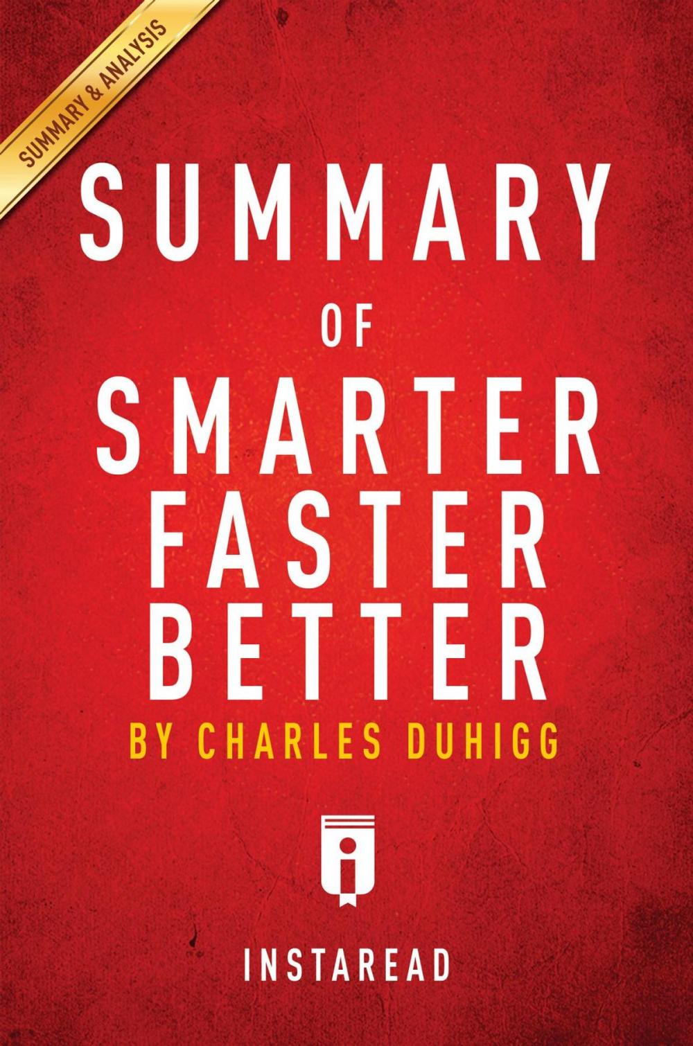 Big bigCover of Summary of Smarter Faster Better