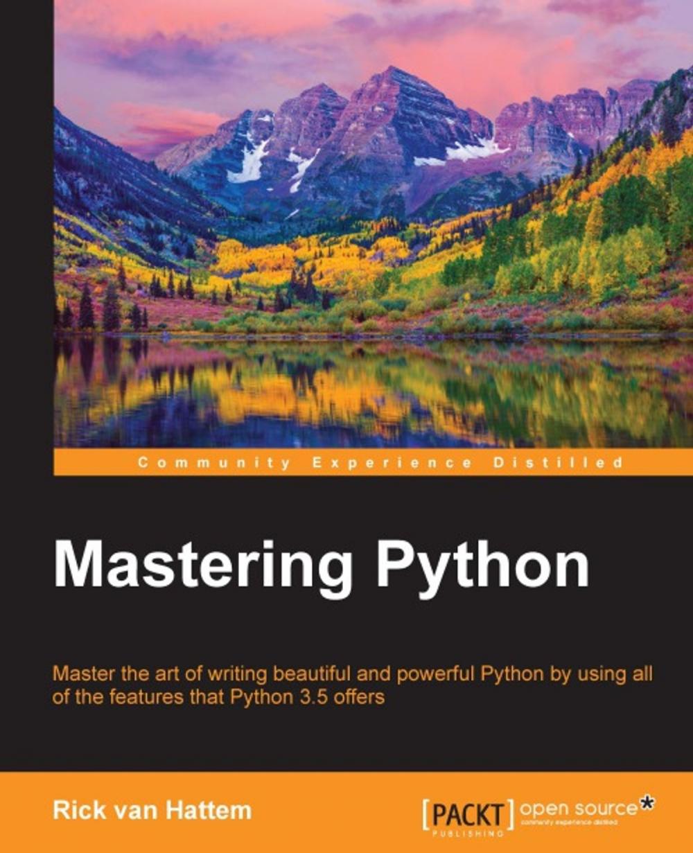 Big bigCover of Mastering Python