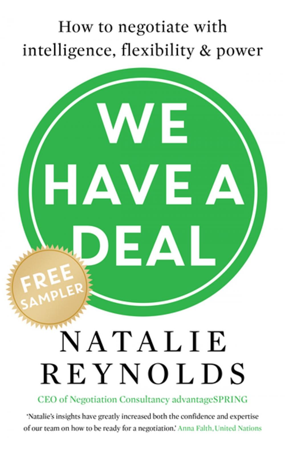 Big bigCover of We Have a Deal – FREE SAMPLER