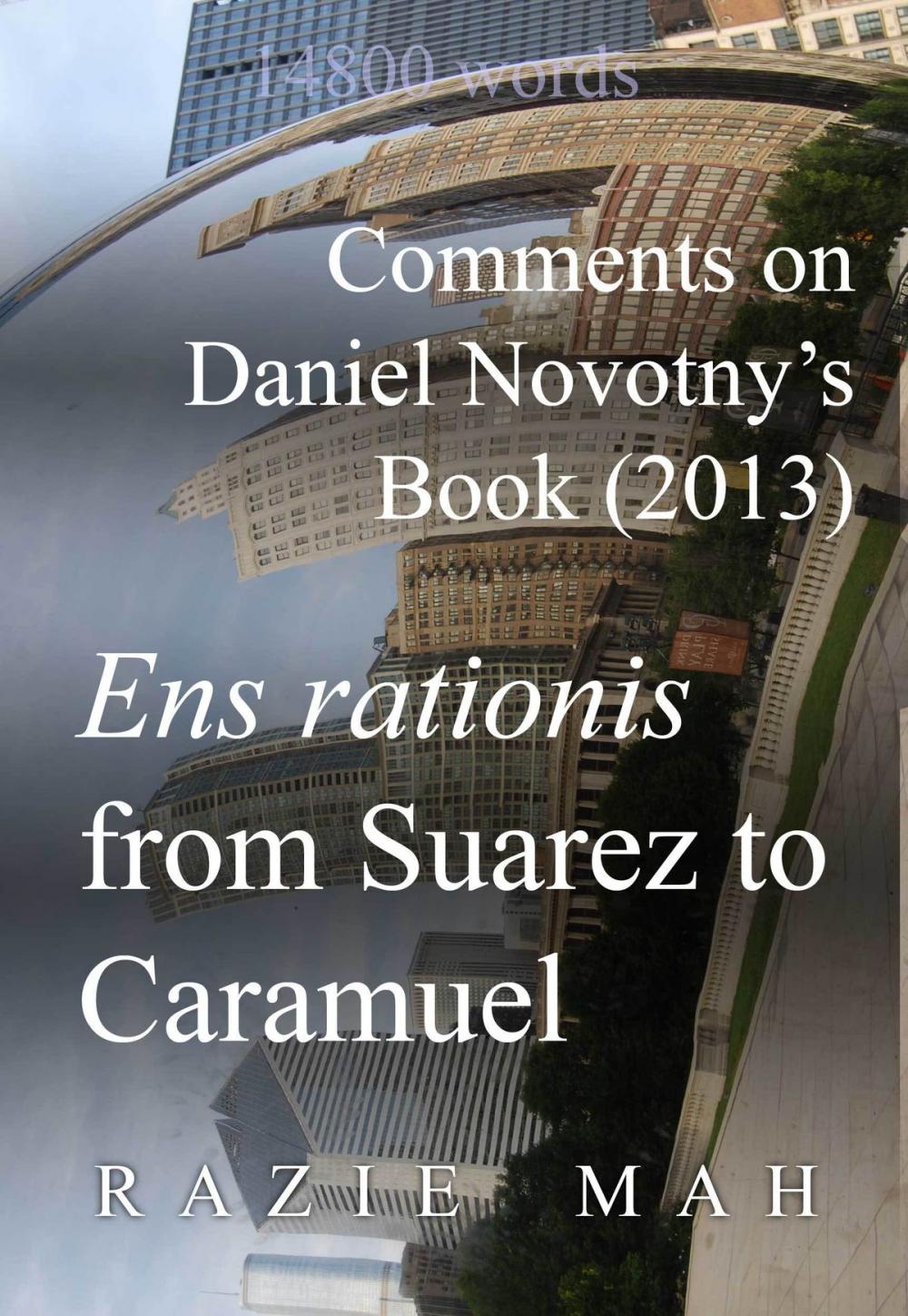 Big bigCover of Comments on Daniel Novotny’s Book (2013) Ens Rationis from Suarez to Caramuel