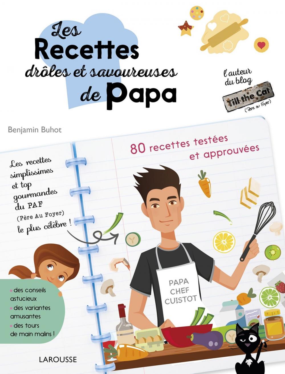 Big bigCover of Les recettes drôles et savoureuses de Papa