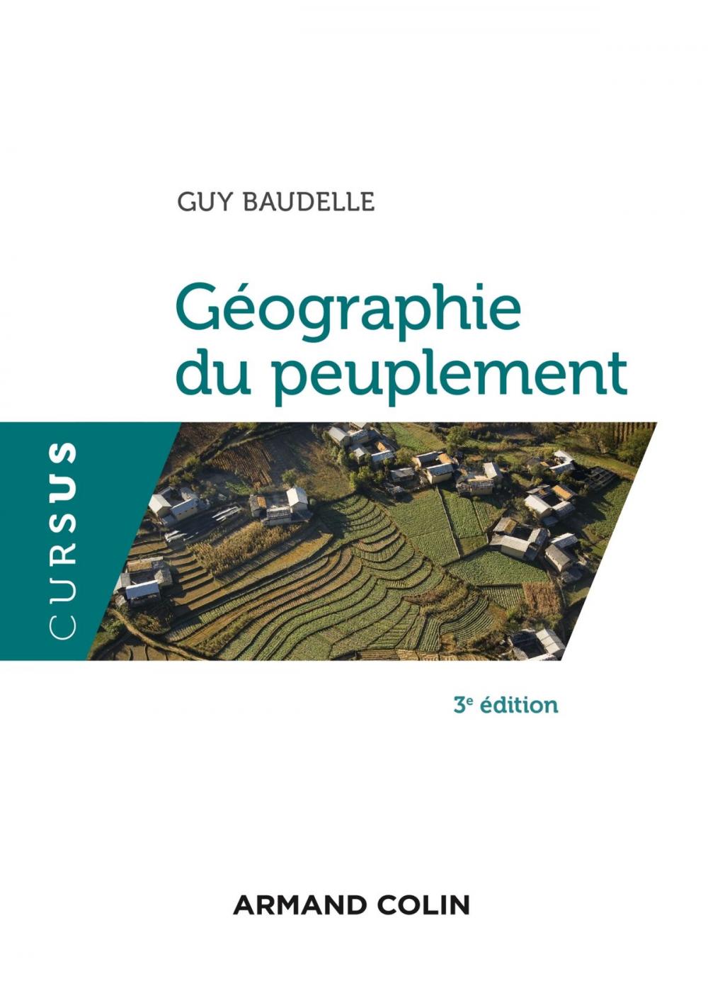 Big bigCover of Géographie du peuplement - 3e éd.