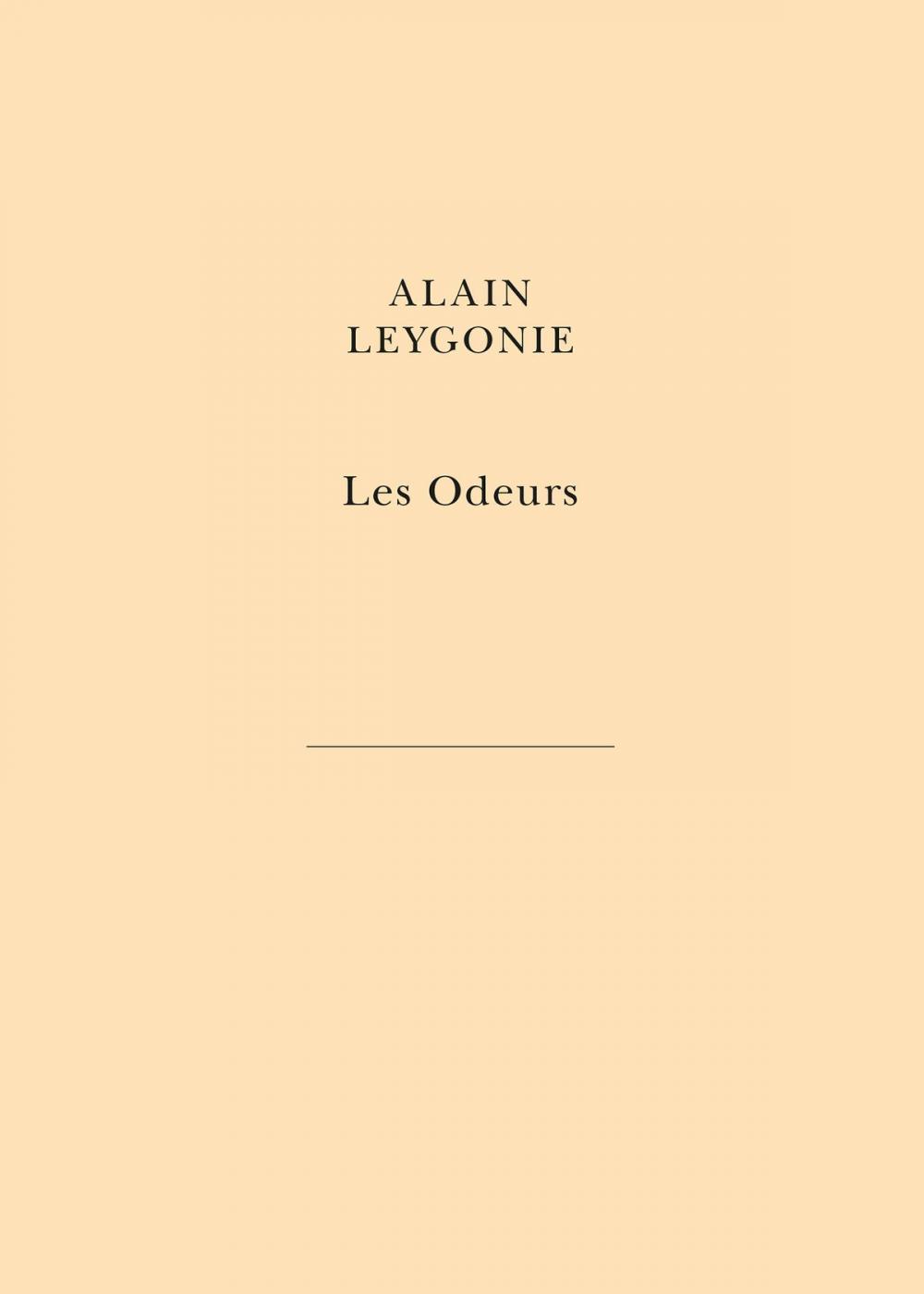 Big bigCover of Les Odeurs