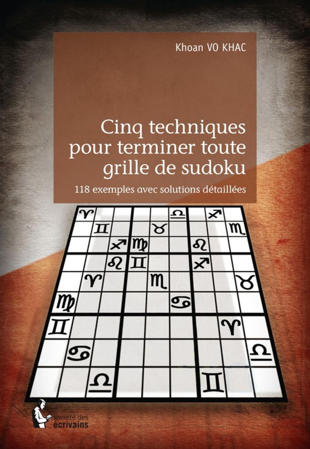 Big bigCover of Cinq techniques pour terminer toute grille de sudoku