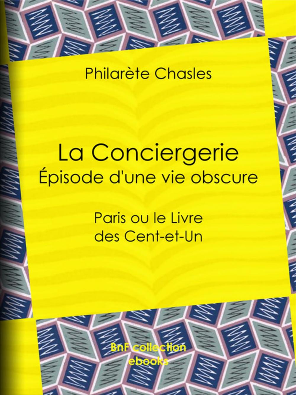 Big bigCover of La Conciergerie - Épisode d'une vie obscure