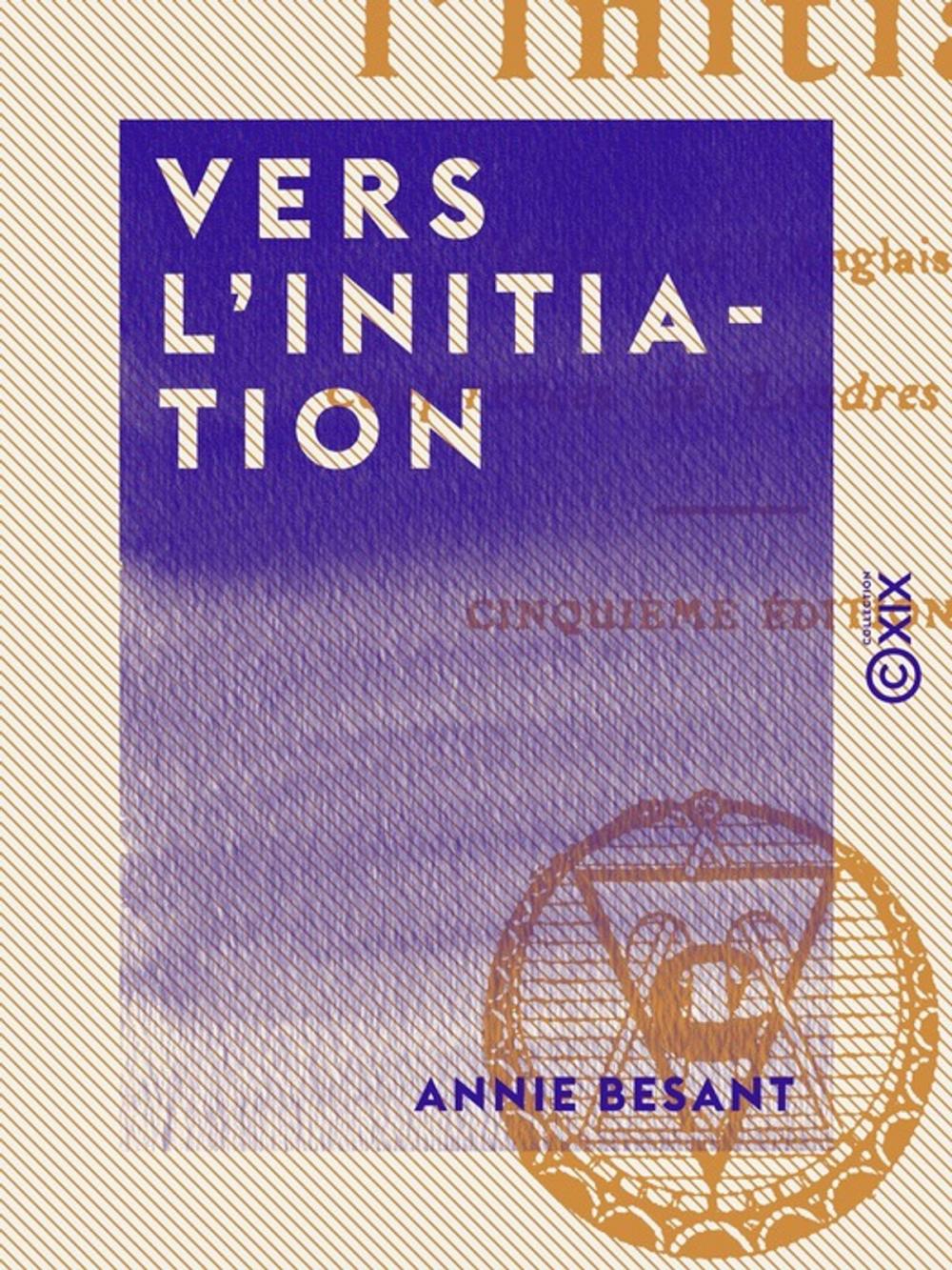 Big bigCover of Vers l'initiation