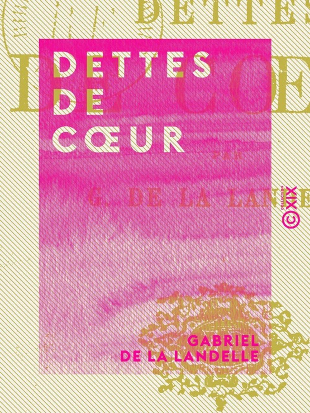 Big bigCover of Dettes de coeur