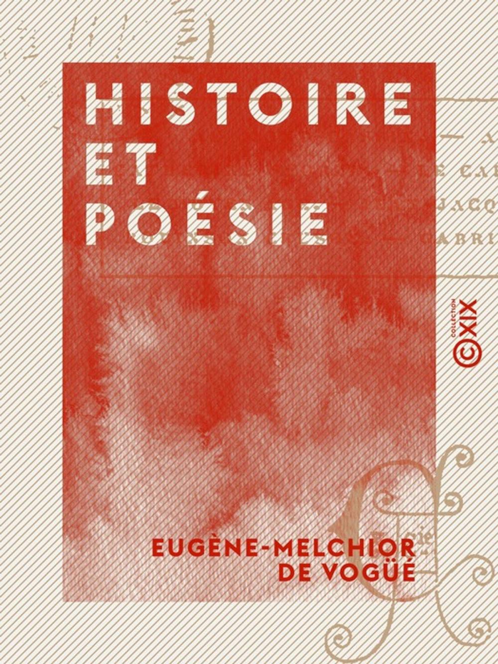 Big bigCover of Histoire et Poésie